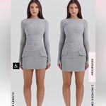 House Of CB  'Cici' French Grey A-Line Mini Skirt NWOT Size‎ M Photo 13