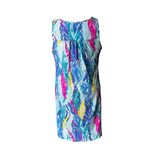 Lilly Pulitzer  Blythe Cotton Swing Dress, Light as a Feather Print, Sz XXS Photo 3