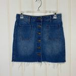BDG Button Down Jean Skirt 596 Photo 1