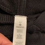 Lululemon  Athletica black hoodie short sleeve jacket oversized size small Photo 8