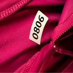 Athleta  Long Sleeve Back Zip Pullover Athletic Long Sleeve Medium Pink Photo 7