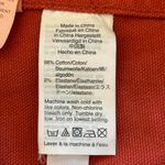 Madewell  Womens Jeans Sz 24 Burnt Orange Wide Leg Crop Photo 7