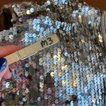 Alberto Makali Vintage Y2K Alberto Mikali Brown Sequin Ruched Stretchy Blouse Shirt Tunic Top Photo 8