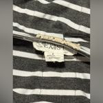 Exist EUC  Gray and White Striped Maxi Dress size large Photo 8