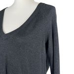 Lululemon Long Sleeve Cowl Back Dark Grey Women’s Sweater Size Large Photo 2