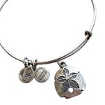 ALEX AND ANI EUC Sand Dollar Bracelet Silver Photo 0