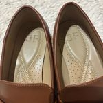 Just Fab Women’s Hans Brown Loafers Low Heel Faux Leather size 7 Penny Loafer Photo 7
