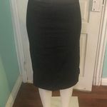 Gucci Dark Grey Denim Pencil Skirt Sz8 Photo 1