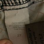 Frankie B Vintage Y2K 2 tone Jeans. Size 27 Studded. Very Rare Straight Blue Photo 9