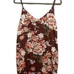 Honey Belle Satin Floral Camisole Mini Dress Sz M Photo 0