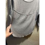 We The Free Grey Long Sleeve Top Woman’s Size Small Free People Photo 4