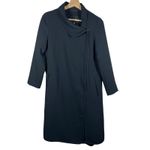 Aritzia  Babaton Womens Black Wrap Coat XXS Jacket Duster Longline Minimalist Photo 1