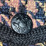 Veronica Beard  Adriel Houndstooth Flap Pocket Mini Skirt Women Size 4 Brown Photo 6