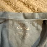 Garage LIGHT BLUE  V NECK TOP Photo 2