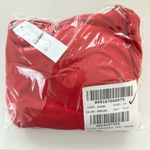 J.Crew NWT  Nia Ruched Squareneck One-piece Swimsuit Bathing Red Arroyo Photo 4