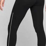 Athleta High Rise Copper Zipper Chaturanga Tight Women's Size Small Black Photo 1
