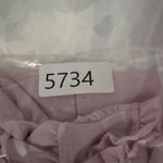 Ann Taylor  Shirt Womens XS Light Pink Button Up Blouse Ruffle Romantic Feminine‎ Photo 6