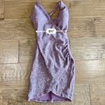 Xtraordinary Women’s Spaghetti Strap Sparkle Mini Dress Purple Size 0 EUC Photo 6