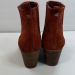 Sam Edelman  Terracotta Suede Ankle Boots Photo 3