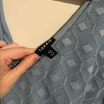 Torrid Light BLUE Chiffon Lace A-Line DRESS SIZE 12 Spring Summer Light Weight Photo 3