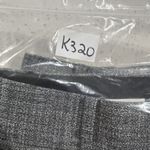 Ann Taylor Size 0 Trouser Pants Straight Flat Front Gray Dress Mid Rise Stretch Photo 10