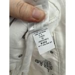 J Crew 10” Vintage Slim Straight Jeans White Denim High Rise NEW 33 Button Fly Photo 10