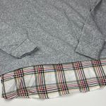 IZOD  Tie Front 2-Fer Sweatshirt NWT Size M Women’s Photo 8