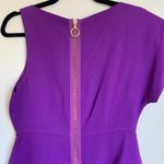 Tibi 5/$25 Purple Asymmetrical Sheath Dress Photo 5