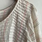 Free People  Elise Textured Gauzy Striped Tunic Photo 5