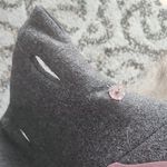 Vintage Gino Rossi Rabbit Fur Jacket & Dress Set Gray Size undefined Photo 5