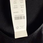 J.Crew Black Scoop Neck Textured Satin Sleeveless Tank Top Size XL Photo 7