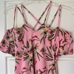 LOVE @FIRST SIGHT pink strapy floral dress size small Photo 5