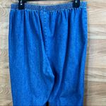 Blair Vintage  High Rise Elastic Stretch Waistband Pull On Denim Pants Si… Photo 3
