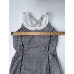 Lululemon  Athletic Workout‎ Top Size 8 Black White Photo 2