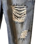 Bullhead Denim Co Bib Overalls Denim Distressed Size Small 100% Cotton Blue Photo 7