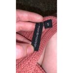 Women's Moon & Madison pink knitted tank top with a v back summer boho vacation Photo 4