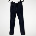 Victoria Beckham Cotton Stretch High Rise Skinny Dark Wash Denim Jeans 26 Photo 0