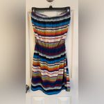 Wish  | Striped Strapless Dress, Size S Photo 2