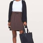 Lululemon brown on the fly skirt! Photo 0