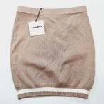 superdown  Bonnie Varsity Skirt in Toast XS Photo 2
