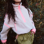 Free People Movement  Mountain High Half Zip Fleece  Photo 0