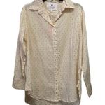 Sundry  Women’s Sz 1 Shirting Oversized Colored Dot Button Down Shirt Photo 1