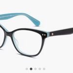 Kate Spade Adrie Black and Mint Eyeglasses with Pink Case Photo 5