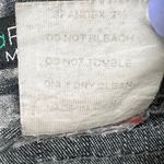 Gracia Fashion Moto Jeans Women M Black Acid Wash Ankle Zip Grunge Streetwear Size 10 Photo 11