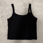 Garage  Crop Top Black Photo 1