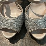mix no. 6 Women’s stilettos Heals Glitter Sliver /Cream Rhinestones Size 9 Photo 6