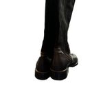 Söfft Burgamo Women's Tall Black Leather & Suede Boots Size 7M Zipper Closure Bu Photo 2