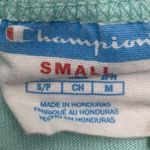 Champion VTG Y2K  Short Sleeve T C Logo Light Mint Green Women’s S BLOKETTE Photo 4