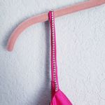 Rachel Zoe  Hot Pink Drape Front Cami with Rhinestone Drip Photo 4