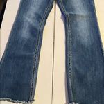 GRACE IN LA  jeans size 32 Women's Feather Embroidery Mid Rise Bootcut Jeans Photo 1